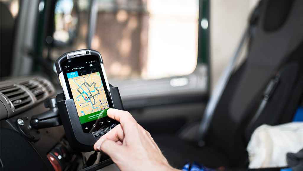 Using Google Maps for Trucks - Boordcomputer 